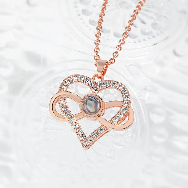 Love Lens™  Double Heart Necklace