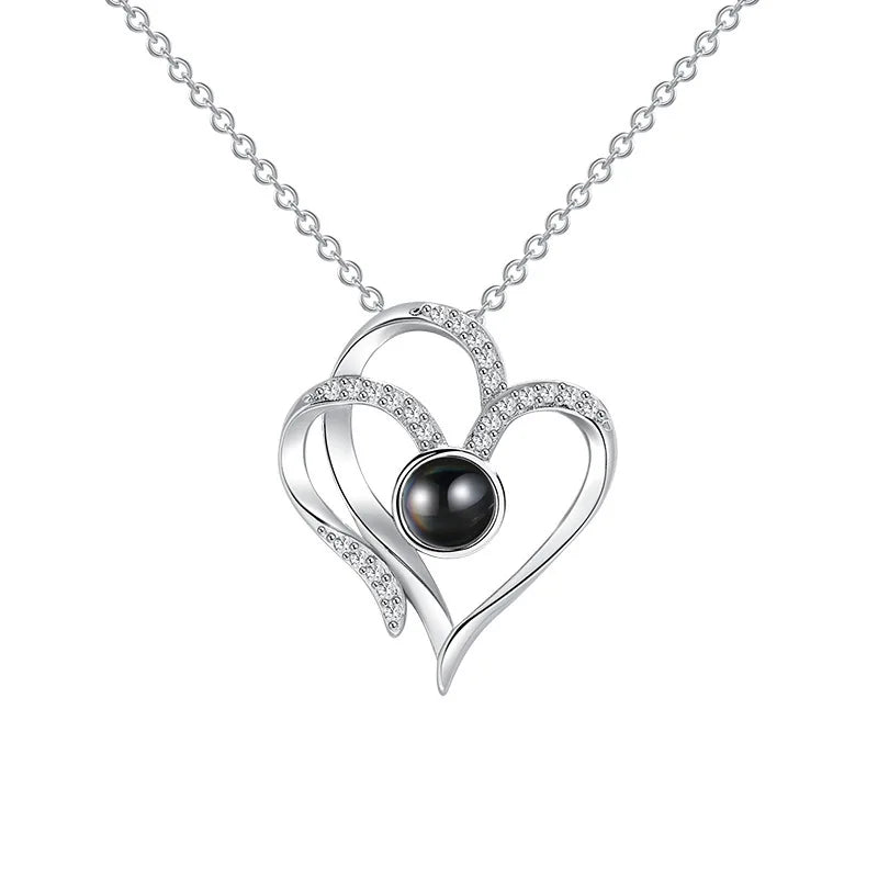 Love Lens™  Double Heart Necklace