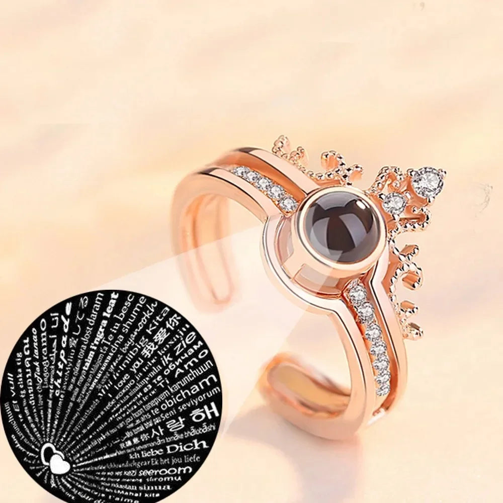 Love Lens™ - Crown Projection Ring