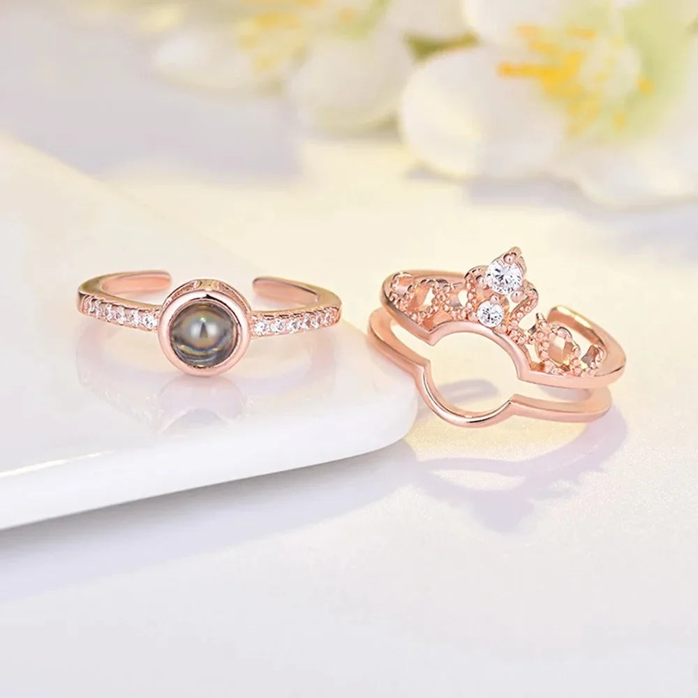 Love Lens™ - Crown Projection Ring